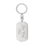 To My Brave, Strong, & Smart Son | Love Mom Keychain