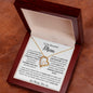 Thank You For Loving Me, Mom| Mother's Day, Birthday, Christmas, Any Special Occasion| Love Knot Necklace