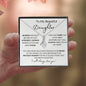 To My Beautiful Daughter - Proud Of The Woman You Have Become | Alluring Beauty Necklace