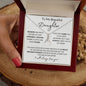 To My Beautiful Daughter - Proud Of The Woman You Have Become | Alluring Beauty Necklace
