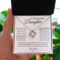 To My Beautiful Daughter -Little Girl To An Amazing Woman | Love Knot Necklace