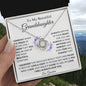 To My Beautiful Granddaughter - Always - Love Knot Necklace