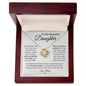 To My Beautiful Daughter -Little Girl To An Amazing Woman | Love Knot Necklace