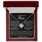 Thank You My Beautiful Mom| Mother's Day, Birthday, Christmas, Any Special Occasion| Love Knot Necklace