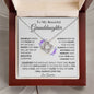 To My Beautiful Granddaughter - Always - Love Knot Necklace