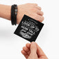 A Father Is Someone You Look Up To No Matter How Tall You Grow | Men's "Love You Forever" Bracelet