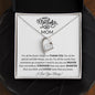 Mothers Day Gift |Mom| Happy Mother's day Mom | Forever Love Necklace