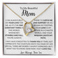 Thank You For Loving Me, Mom| Mother's Day, Birthday, Christmas, Any Special Occasion| Love Knot Necklace