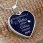 The Love Between A Mother & Her Children | Heart Necklace