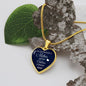The Love Between A Mother & Her Children | Heart Necklace