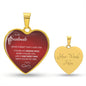 Soulmate | I Found My Missing Piece | Heart Necklace