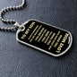 To My Son | Always Remember | Love Mom | Dog Tag