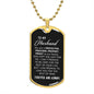 Husband Necklace | Protector Provider Prophet Priest