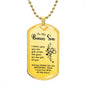 Bonus Son Necklace | Dog Tag