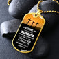 Be Strong and Courageous Dog Tag – Gifts for Women and Men Bible Verse Dog Tag Necklace be strong and courageous