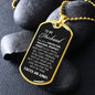 Husband Necklace | Protector Provider Prophet Priest
