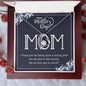 Gift for Mom | Thank You For Being Such A Strong Pillar | Forever Love Necklace