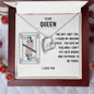 Happy Valentine's Day | My Queen | Forever Love Necklace