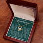 Granddaughter Necklace | Be Strong and Courageous | Hope In The Lord | Love Grandma