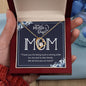 Gift for Mom | Thank You For Being Such A Strong Pillar | Forever Love Necklace