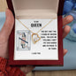 Happy Valentine's Day | My Queen | Forever Love Necklace
