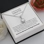 To My Beautiful Daughter_A Prayer For You | Eternal Hope Necklace