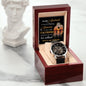 To My Soulmate | You're My Without | Men's Openwork Watch