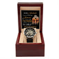 To My Soulmate | You're My Without | Men's Openwork Watch