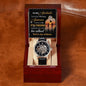 To My Soulmate | You're My Without | Men's Openwork Watch