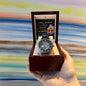 To My Soulmate | You're My Without | Men's Openwork Watch