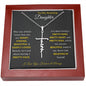 To My Amazing Daughter | Faith Cross Necklace