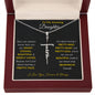 To My Amazing Daughter | Faith Cross Necklace