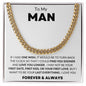 Gifts For Boyfriend | My Man | Cuban Link Chain