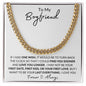 Gifts For Boyfriend | Cuban Link Chain