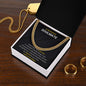 To My Husband | Soulmate | Cuban Link Chain