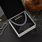 To My Husband | Soulmate | Cuban Link Chain
