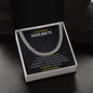 To My Husband | Soulmate | Cuban Link Chain
