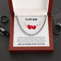 Happy Valentines Day | The Moment You Tug On My Heart | Cuban Link Chain