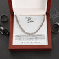 To My Son | Cuban Link Chain
