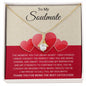 Happy Valentines | Thank You For Being The Best Catch Ever | Alluring Beauty Necklace