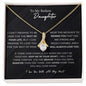 To My Badass Daughter | Alluring Beauty Necklace