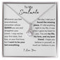 Happy Valentine's Day | To My Soulmate | Alluring Beauty Necklace