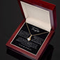 To My Badass Daughter | Alluring Beauty Necklace