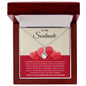 Happy Valentines | Thank You For Being The Best Catch Ever | Alluring Beauty Necklace