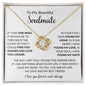 My Beautiful Soulmate | I Found The Missing Piece | Love Knot Necklace