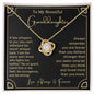 Granddaughter Necklace | Stand Firm In The Faith | Brave | Strong | Smart