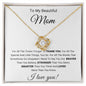 For All The Times I Forgot To Thank You | Mother's Day, Birthday, Christmas | Love Knot