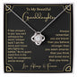 Granddaughter Necklace | Stand Firm In The Faith | Brave | Strong | Smart