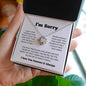 I'm Sorry | I Love You Forever & Always | Love Knot Necklace