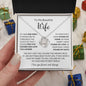 My Beautiful Wife | Found My Love | Love Knot Necklace